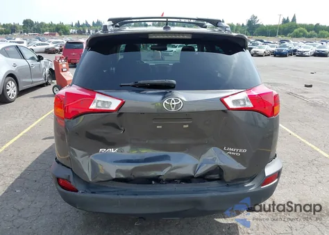 2014 Toyota Rav4 Limited из США, поврежденный, VIN 2T3DFREVXEW207698